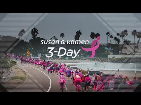 Susan G. Komen 3-Day Walk returns to San Diego | Nov 15-17, 2024