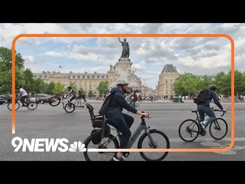 Paris adds more than 1,000 miles of bike lanes for Olympics