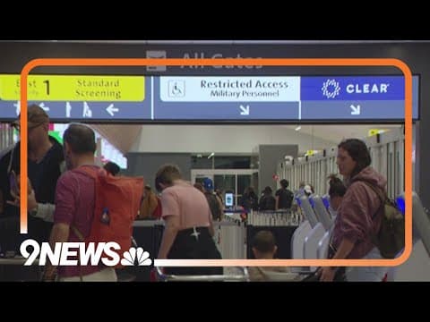 Colorado airports not showing video from DHS secretary