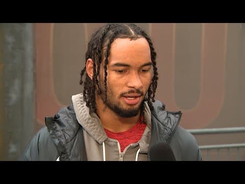 Emeka Egbuka postgame interview | Ohio State vs. Indiana