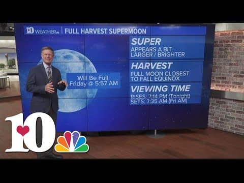 Harvest moon will shine brightly tomorrow