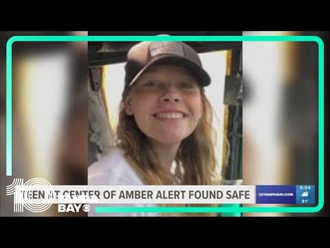14-year-old girl at center of Florida Amber Alert found safe