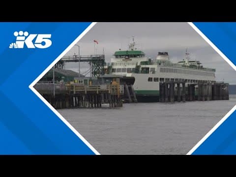 Ferry that runs between Mukilteo and Clinton out of service due to mechanical issue