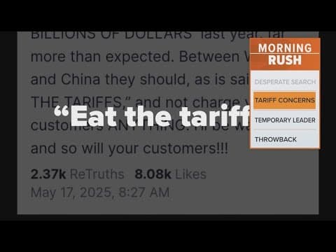 Retailers voice tariff concerns