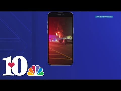 Crews respond after fire reported in garden section of Rockwood Walmart