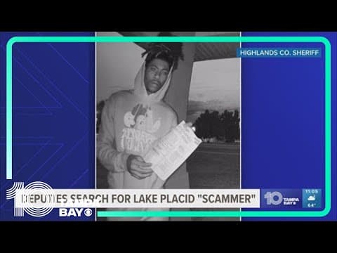 Deputies searching for Lake Placid 'scammer'