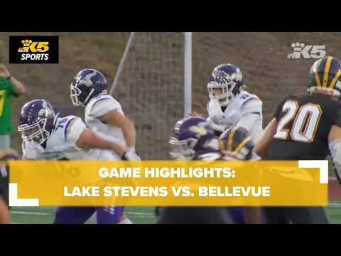 HS FOOTBALL:  LAKE STEVENS VS. BELLEVUE