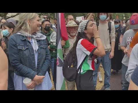 UT Austin disciplines students over campus protests
