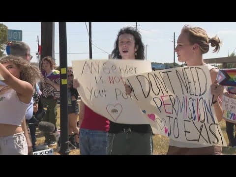 Katy ISD students protest new gender identity policy