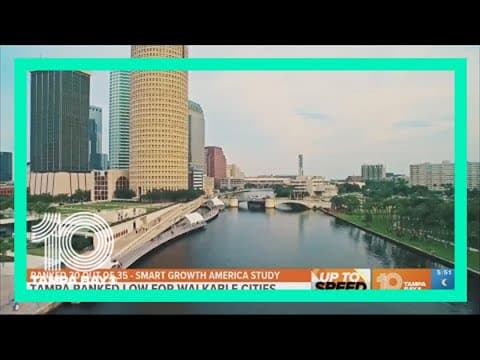 Up to Speed: Tampa ranked one of the least-walkable cities