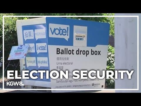 Keeping elections transparent and safe is the main goal, Washington's secretary of state says