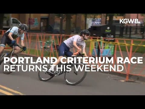Portland Criterium Race is back