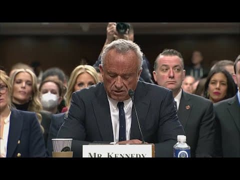Robert F. Kennedy Jr. struggles to answer questions on Medicare and Medicaid at confirmation hearing