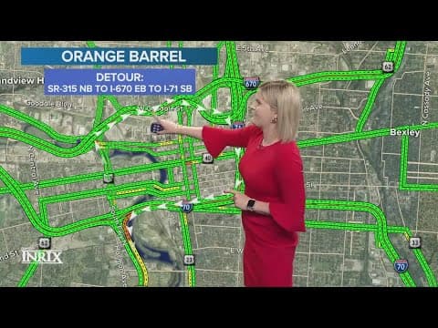 Ramps downtown on SR-315 at I-70 to close this weekend