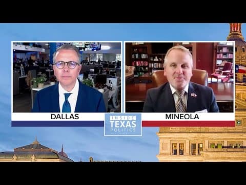 Inside Texas Politics | Full interview with Republican Senator Bryan Hughes
