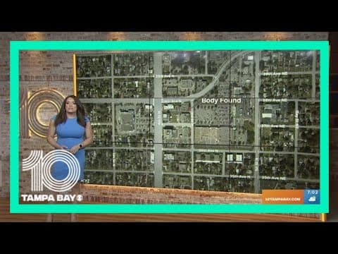 Woman's body found in St. Petersburg alley