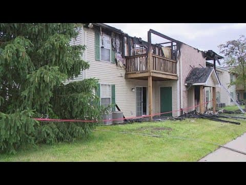 Multiple crews responding to apartment fire in Anderson