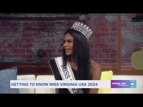Miss Virginia USA Himanvi Panidepu prepares  to head to the national stage