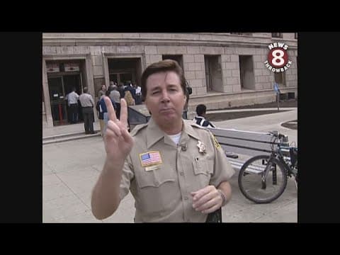 Former teen idol Bobby Sherman-a San Bernardino Sheriff's Department Volunteer in October 2000