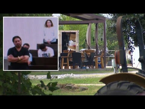 Raw video: Couple accused of killing man found wrapped near Tomball in plastic appears in court