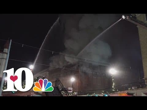 No one hurt after fire at Morristown's historic Parks-Belk Building