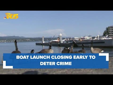 Atlantic City Boat Ramp in Seattle to close early for the next two months due to crime
