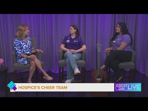 Teen volunteer brings music and joy to hospice patients