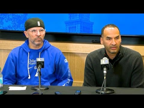 Dallas Mavericks full press conference after Luka Doncic trade