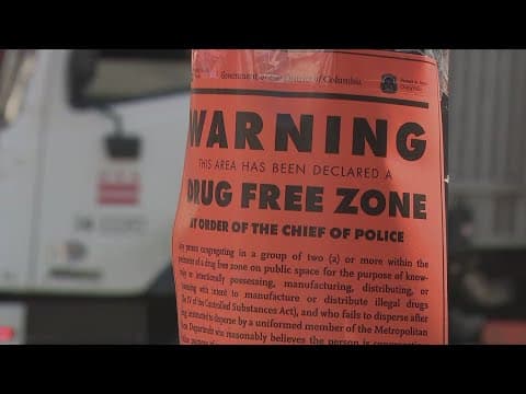 2 new drug-free zones take effect in DC