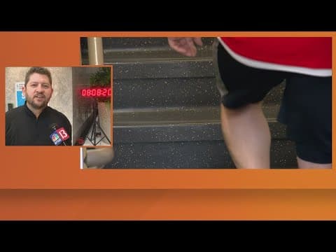 'Fight for Air' climbers run up over 40 flights of stairs at Salesforce Tower in Indianapolis | LIVE