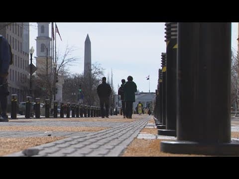Works begins to cover Black Lives Matter Plaza