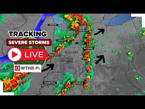 Weather Impact Alert | Tracking severe storms in Indiana