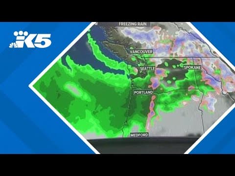 Early-season snow could blanket Cascades this weekend