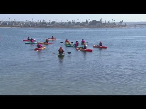 Summer sports clinic held for injured veterans at Mission Bay Yacht Club