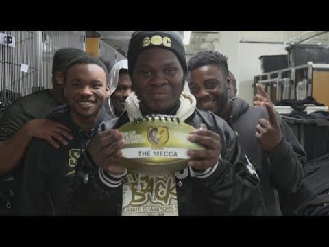 South Oak Cliff's 'Goon Squad', the heart of the high school football team