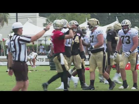 New Orleans Saints headed to California to finish training camp