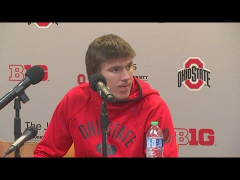 Bryson Shaw postgame interview | Ohio State-Michigan
