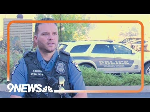 Colorado Springs officer helps a 9-year-old who had run away from home