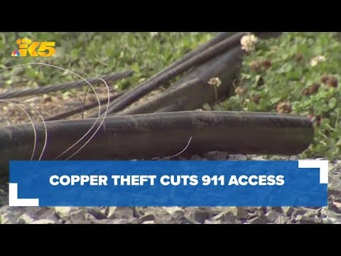 Copper theft halts 911 access in Woodinville as concerns mount for public safety
