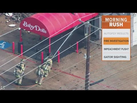 Baby Dolls adult entertainment club catches fire in Fort Worth