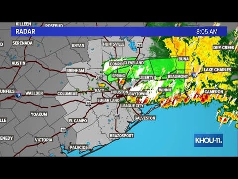 Meteorologist Kim Castro, traffic expert Jennifer Reyna tracking storms, road conditions in SE Texas