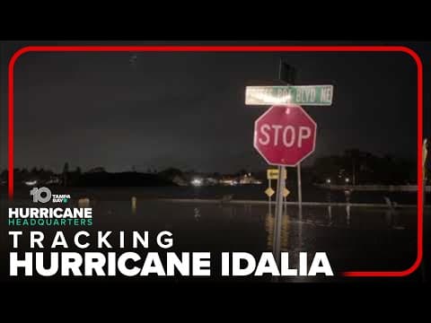 Hurricane Idalia causes flooding on Coffee Pot Boulevard in St. Petersburg