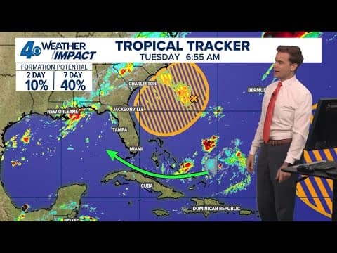 Tropical Weather Impact: Tuesday, August 5 9 am