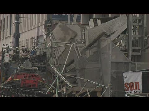 Worker injured in construction incident at historic landmark in downtown