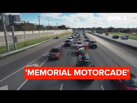 'Memorial Motorcade' held for the Palestinian-American teen who was killed