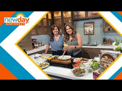 Making grilled chicken wraps with Holly Nilsson - New Day NW