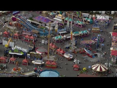 Above: Friday at the San Diego County Fair