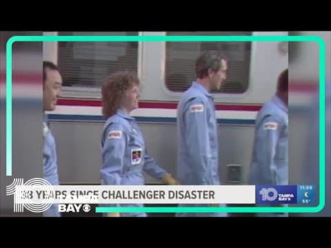 NASA Challenger explosion remembered 38 years later