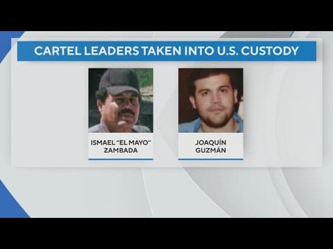 2 Mexican cartel leaders arrested in Texas after being tricked by federal agents