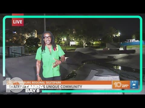 Community comes together at the St. Pete Skatepark